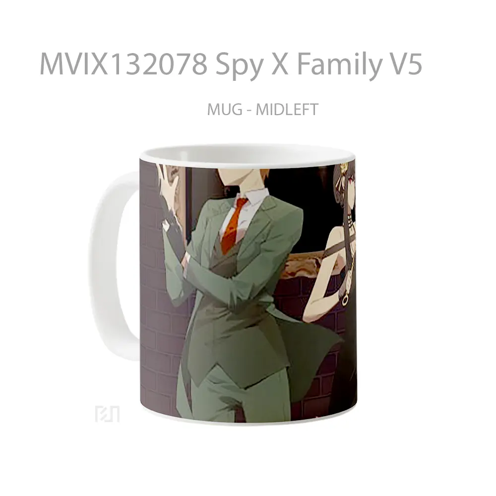 Mug Spy X Family V5 Gelas Keramik Unik - All-side / Desain