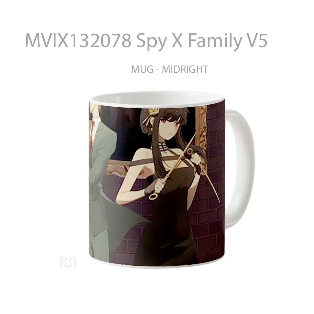 Mug Spy X Family V5 Gelas Keramik Unik - All-side / Desain