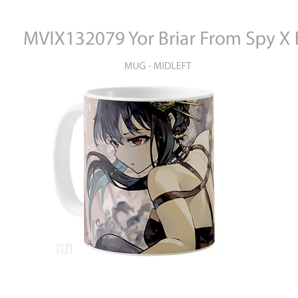 Mug Yor Briar From Spy X Family V4 Gelas Keramik Unik - All-side / Desain