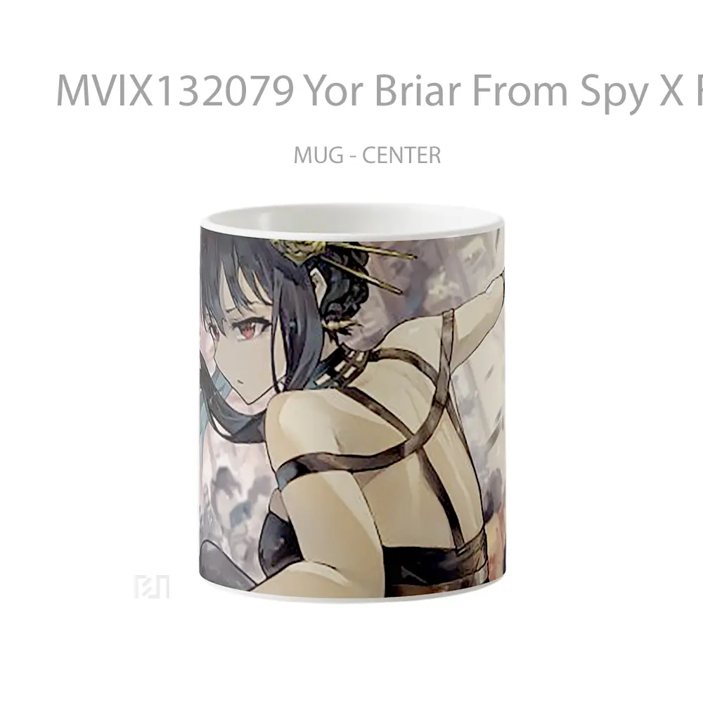 Mug Yor Briar From Spy X Family V4 Gelas Keramik Unik