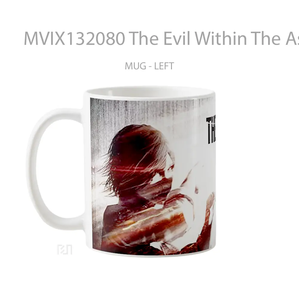 Mug The Evil Within The Assignment Gelas Keramik Unik - All-side / Desain