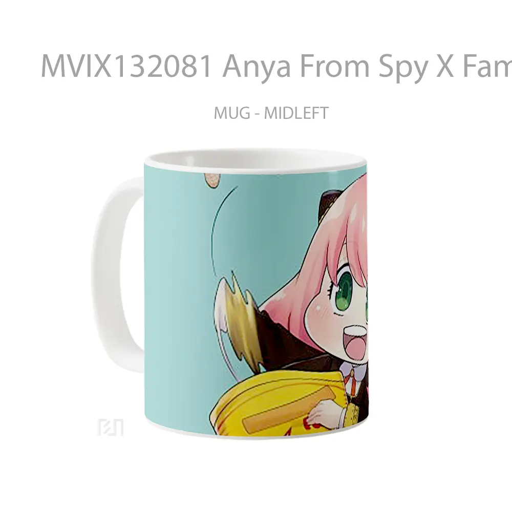Mug Anya From Spy X Family V5 Gelas Keramik Unik - All-side / Desain