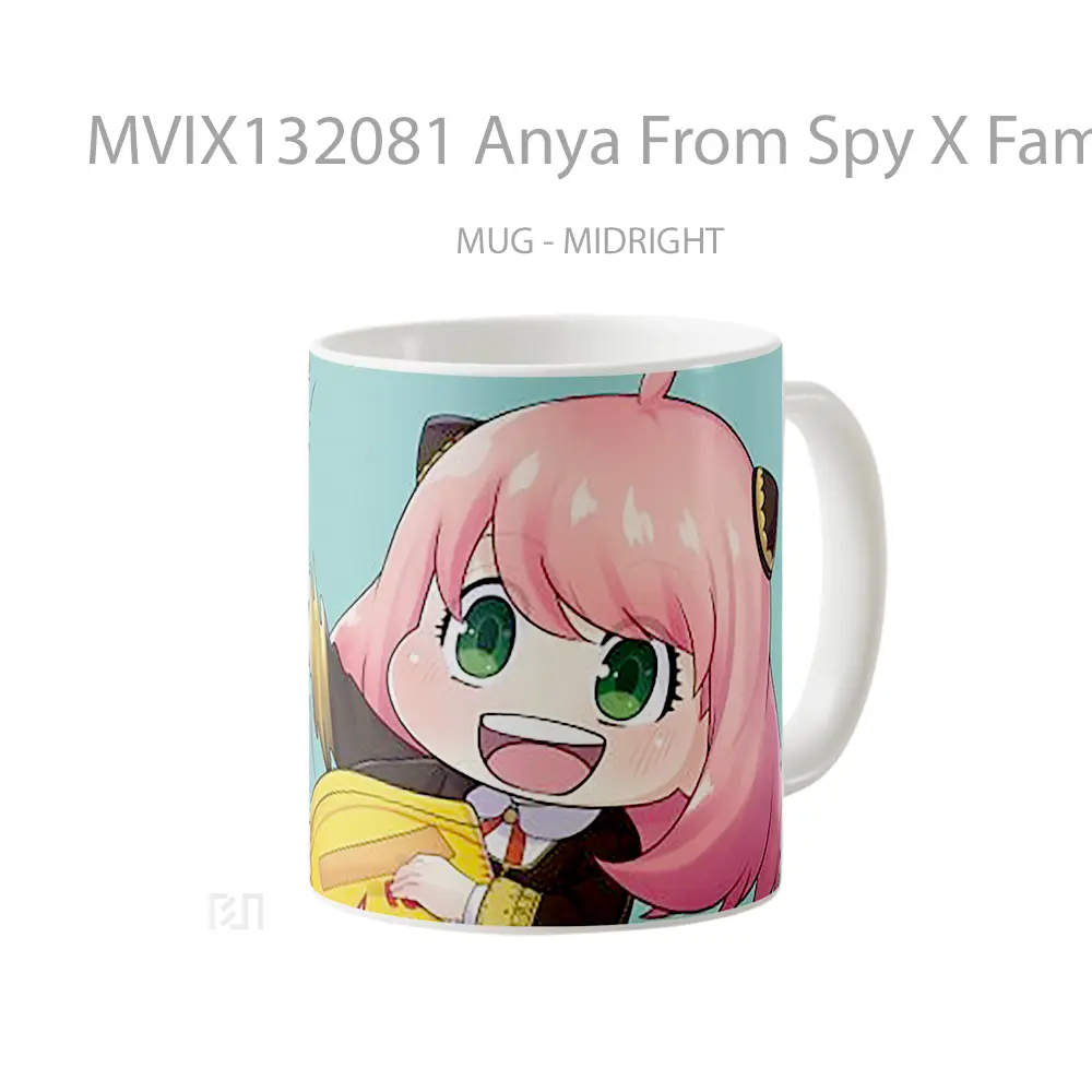 Mug Anya From Spy X Family V5 Gelas Keramik Unik - All-side / Desain