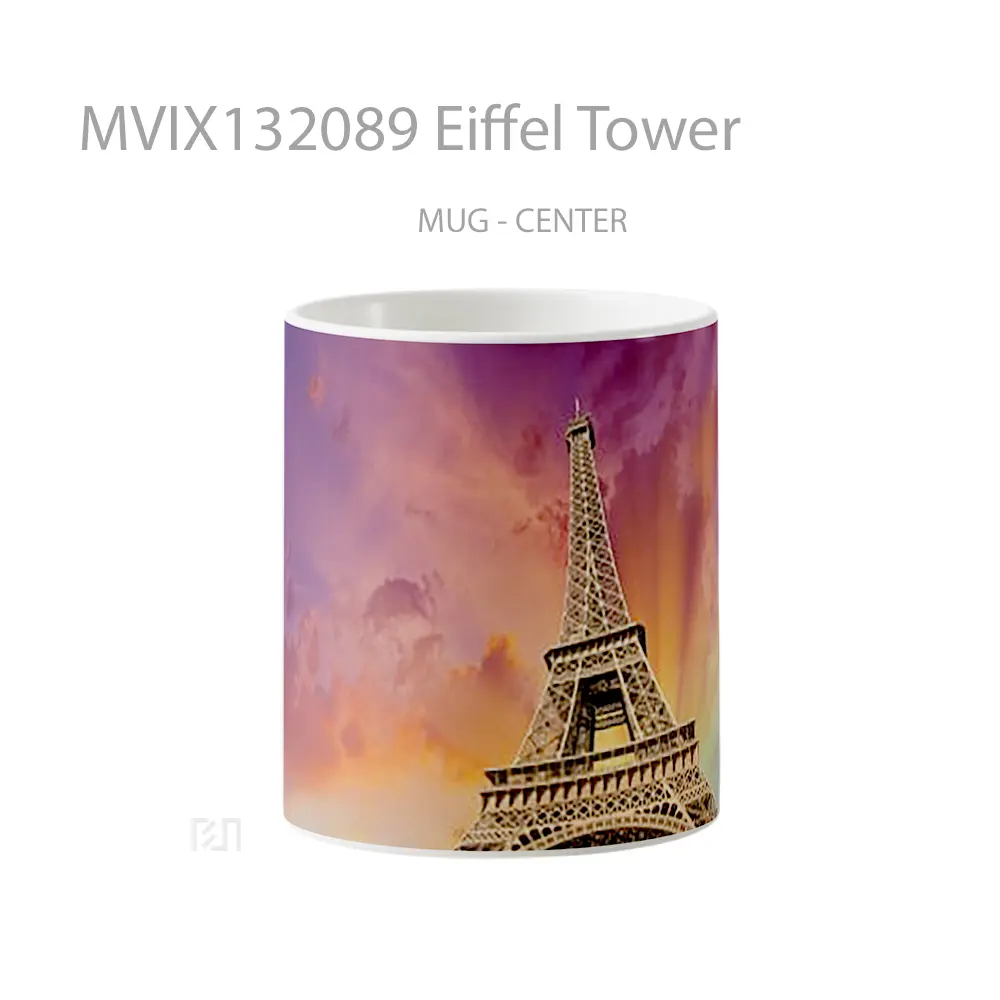 Mug Eiffel Tower Gelas Keramik Unik