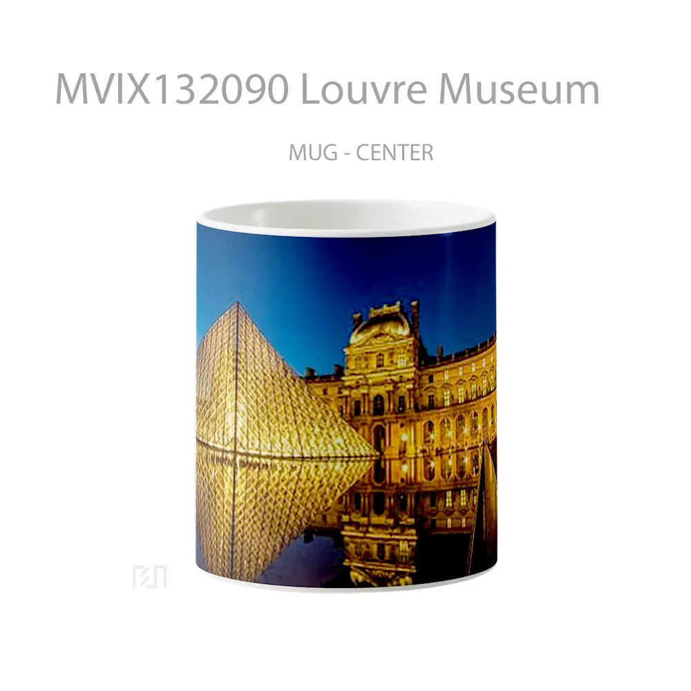 Mug Louvre Museum Gelas Keramik Unik