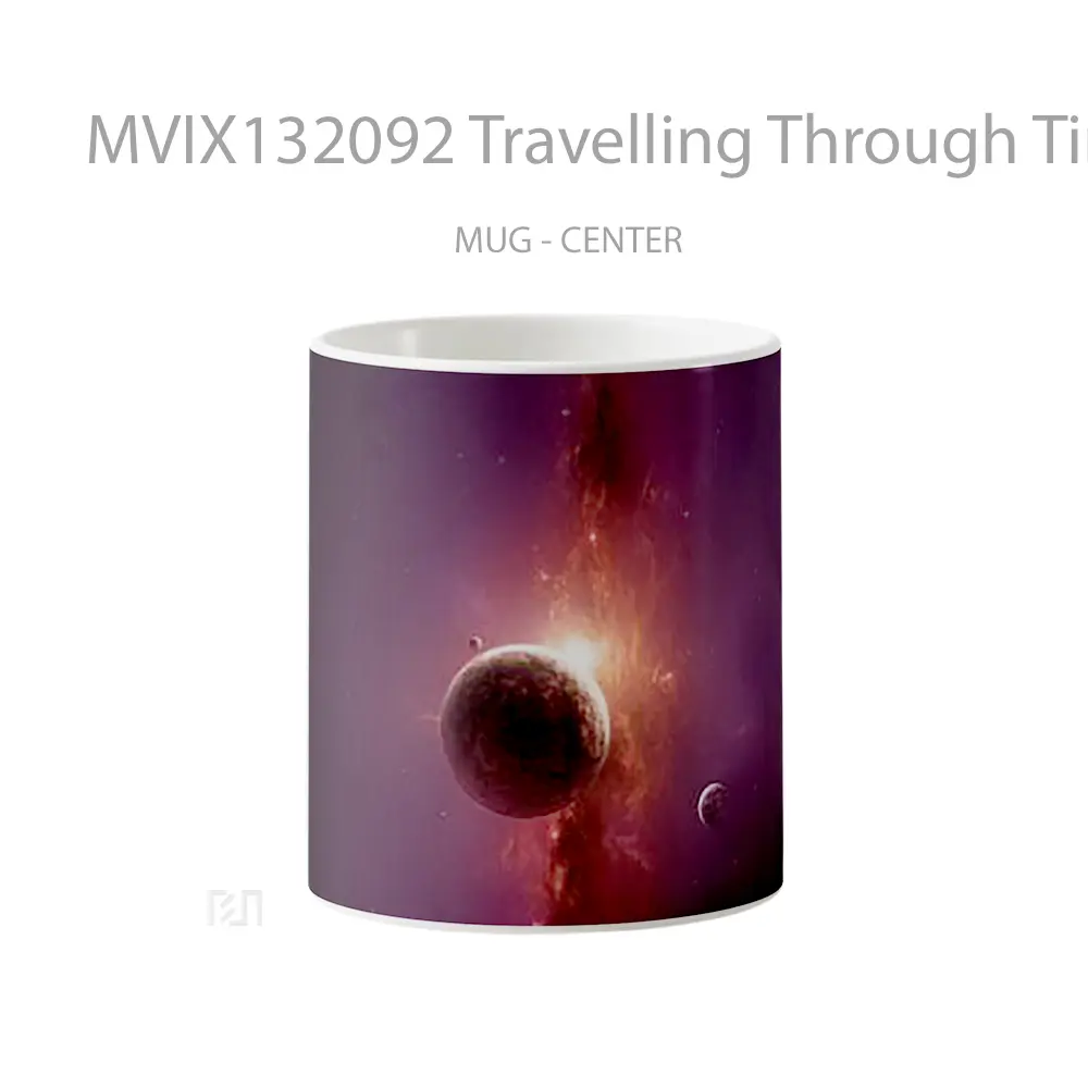 Mug Travelling Through Time Gelas Keramik Unik
