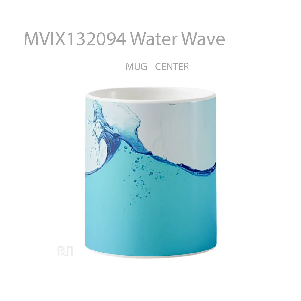 Mug Water Wave Gelas Pemandangan Alam