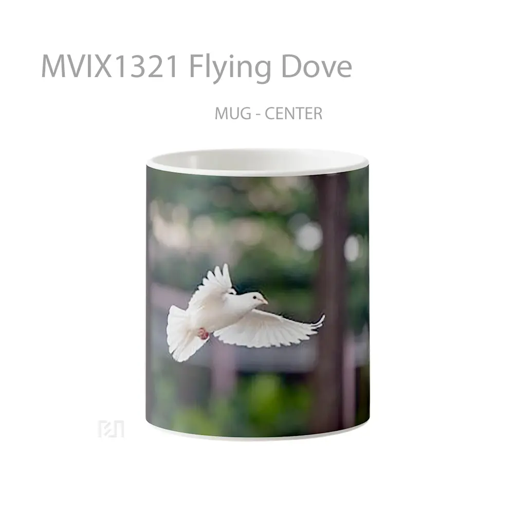 Mug Flying Dove Gelas Keramik Unik
