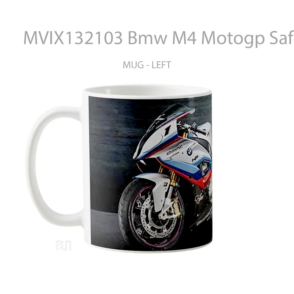 Mug Bmw M4 Motogp Safety Cangkir Mobil - All-side / Desain