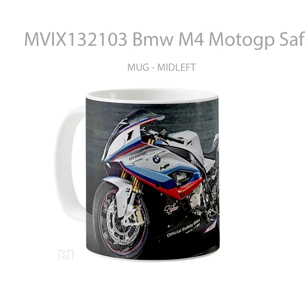 Mug Bmw M4 Motogp Safety Cangkir Mobil - All-side / Desain