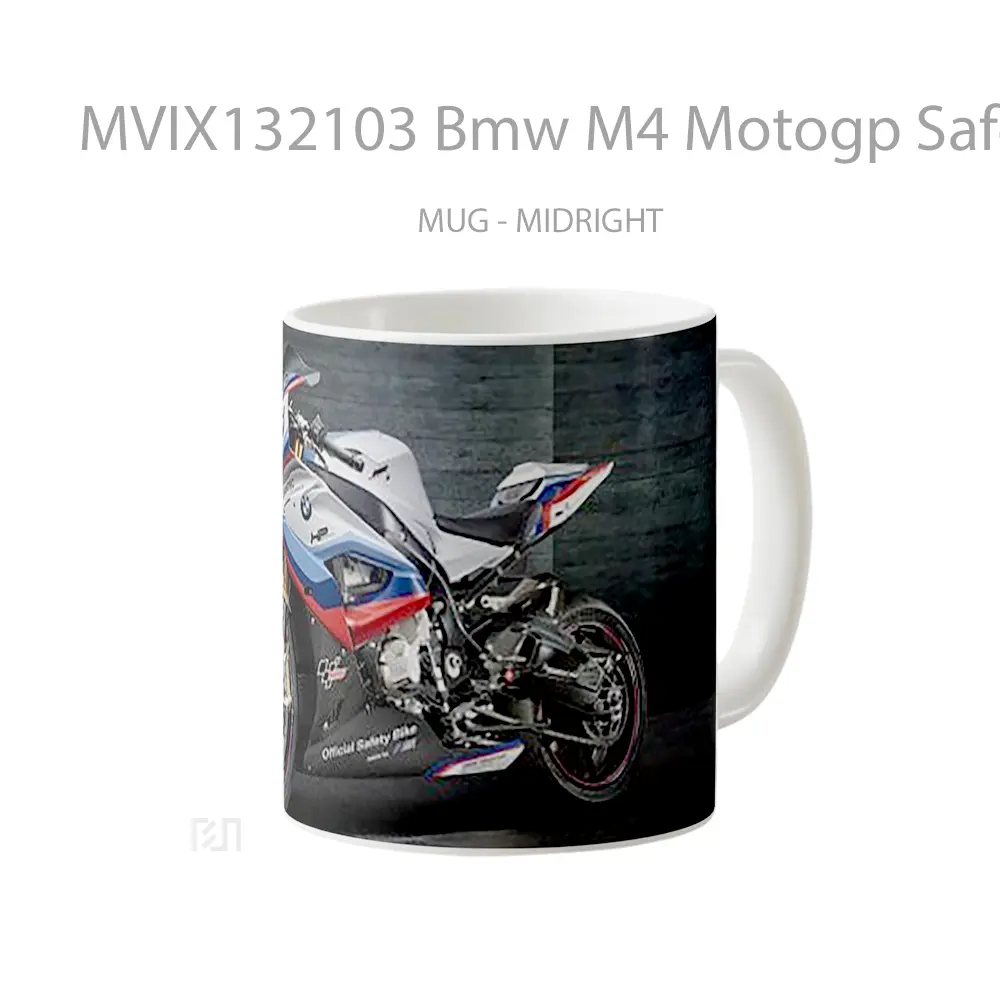 Mug Bmw M4 Motogp Safety Cangkir Mobil - All-side / Desain