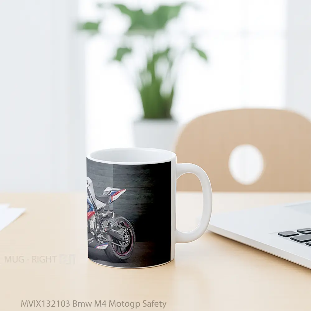 Mug Bmw M4 Motogp Safety Cangkir Mobil - All-side / Desain