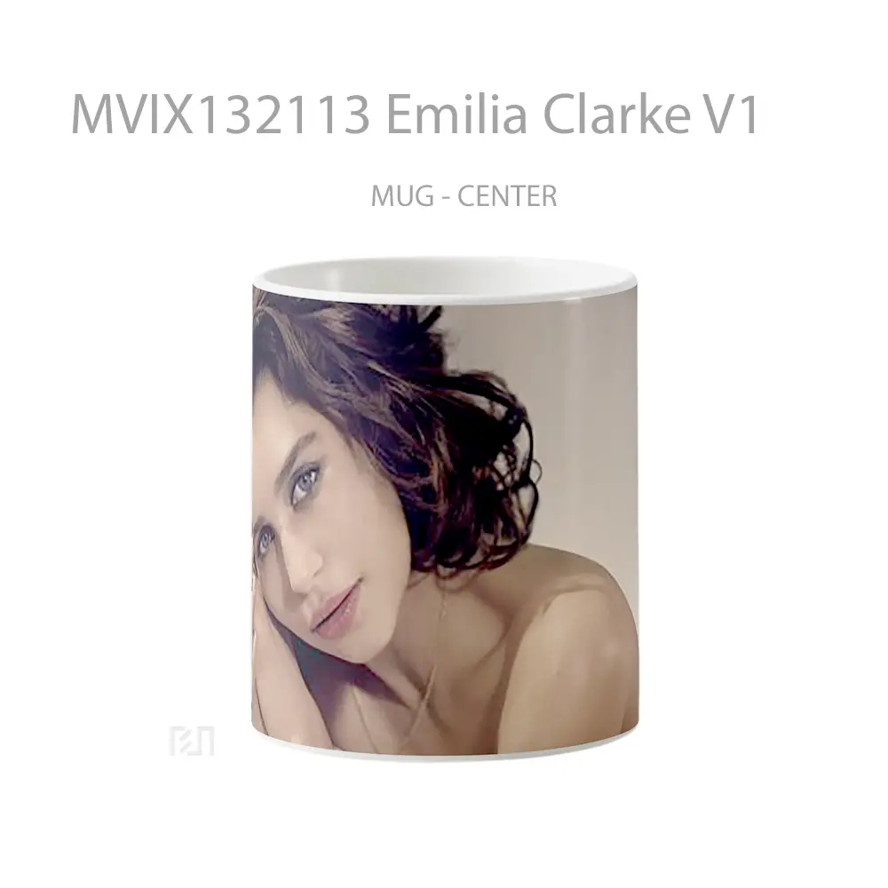 Mug Emilia Clarke V1 Gelas Keramik Unik
