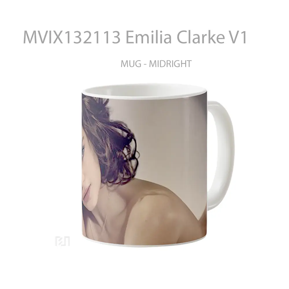 Mug Emilia Clarke V1 Gelas Keramik Unik - All-side / Desain