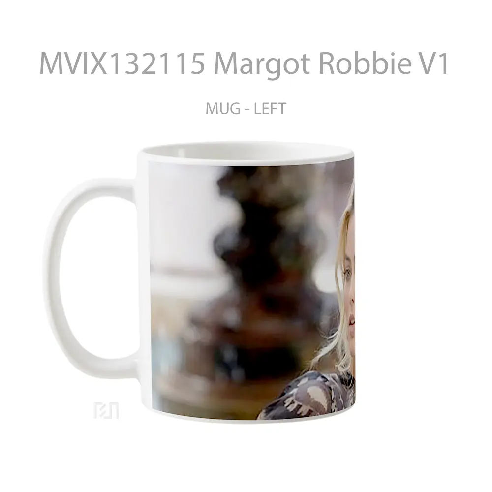 Mug Margot Robbie V1 Gelas Keramik Unik - All-side / Desain