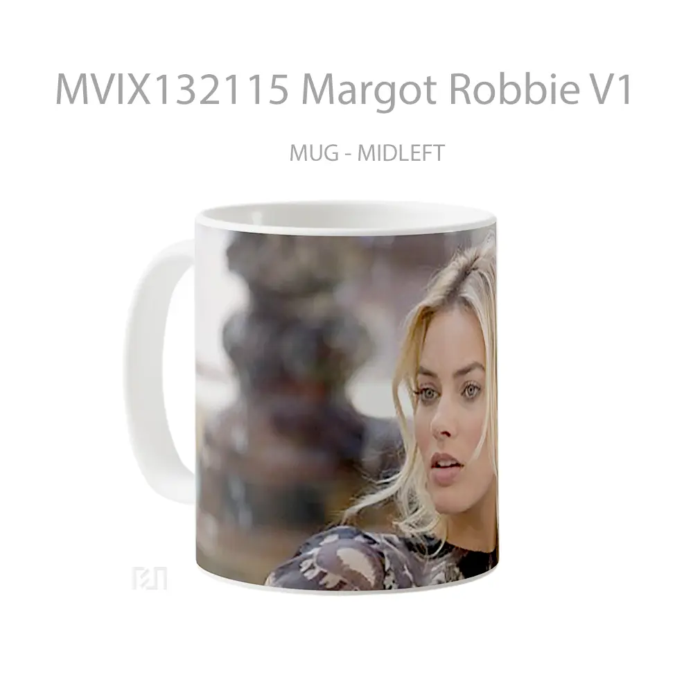 Mug Margot Robbie V1 Gelas Keramik Unik - All-side / Desain