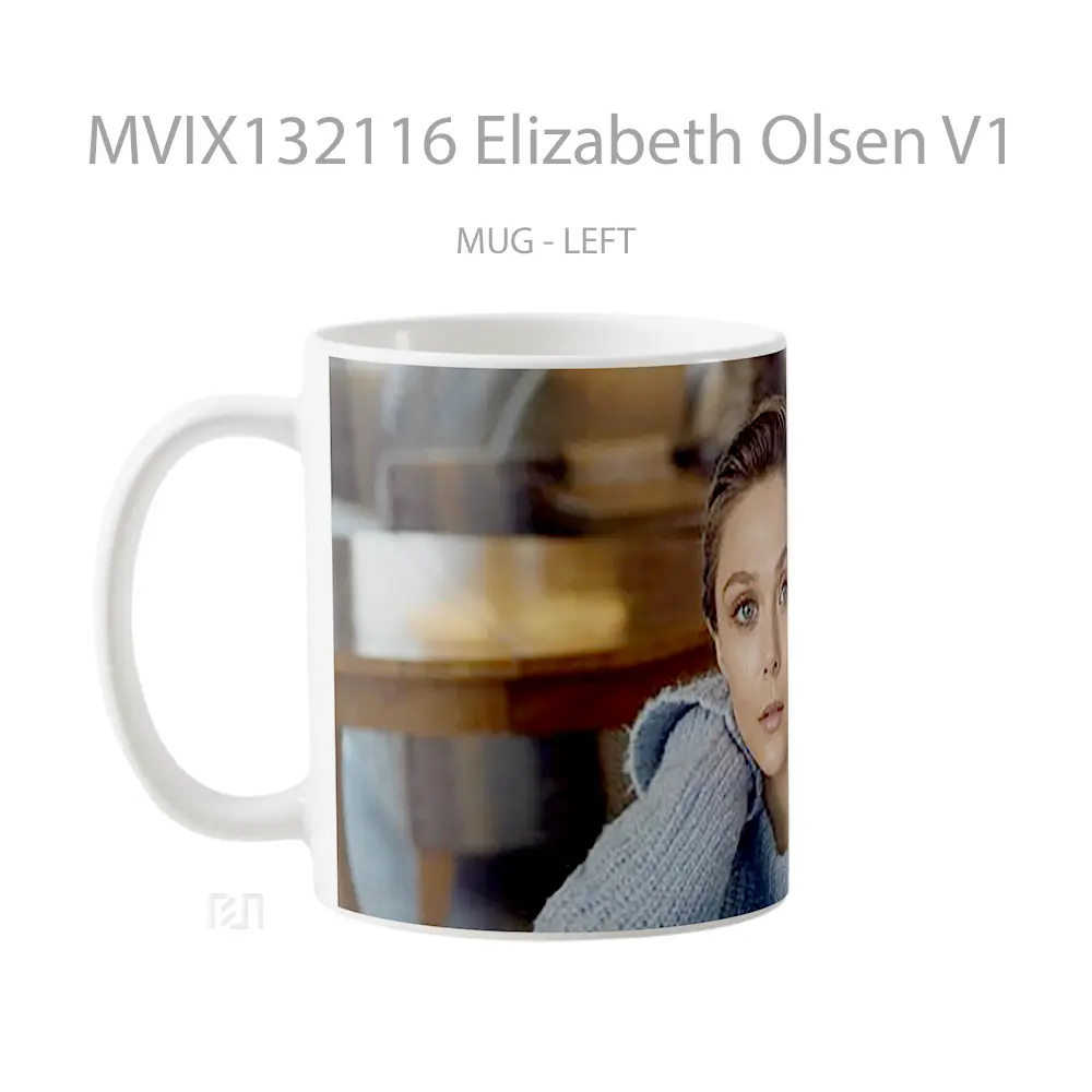 Mug Elizabeth Olsen V1 Gelas Keramik Unik - All-side / Desain