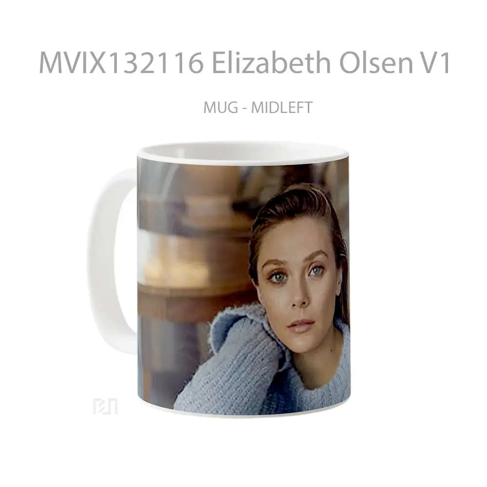 Mug Elizabeth Olsen V1 Gelas Keramik Unik - All-side / Desain