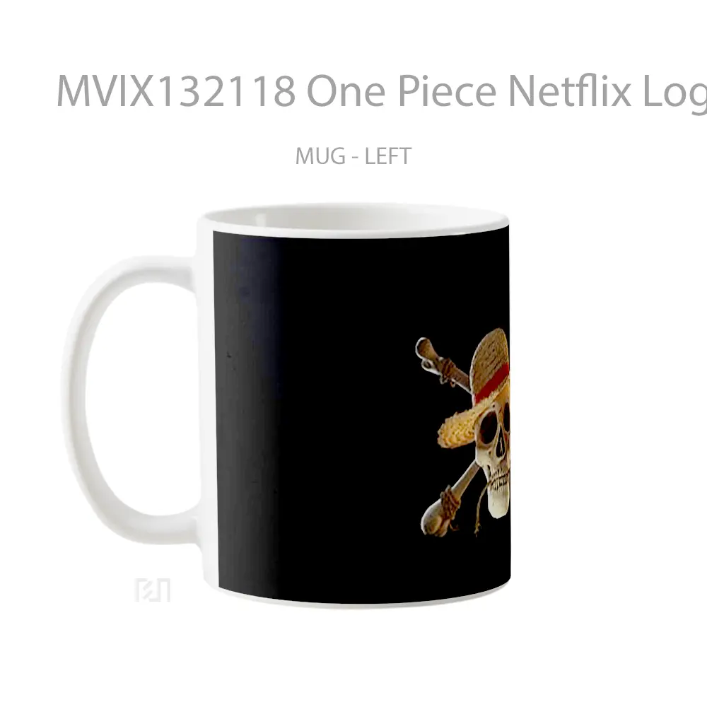 Mug One Piece Netflix Logo 3D Cangkir Anime - All-side / Desain