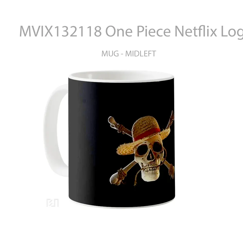 Mug One Piece Netflix Logo 3D Cangkir Anime - All-side / Desain