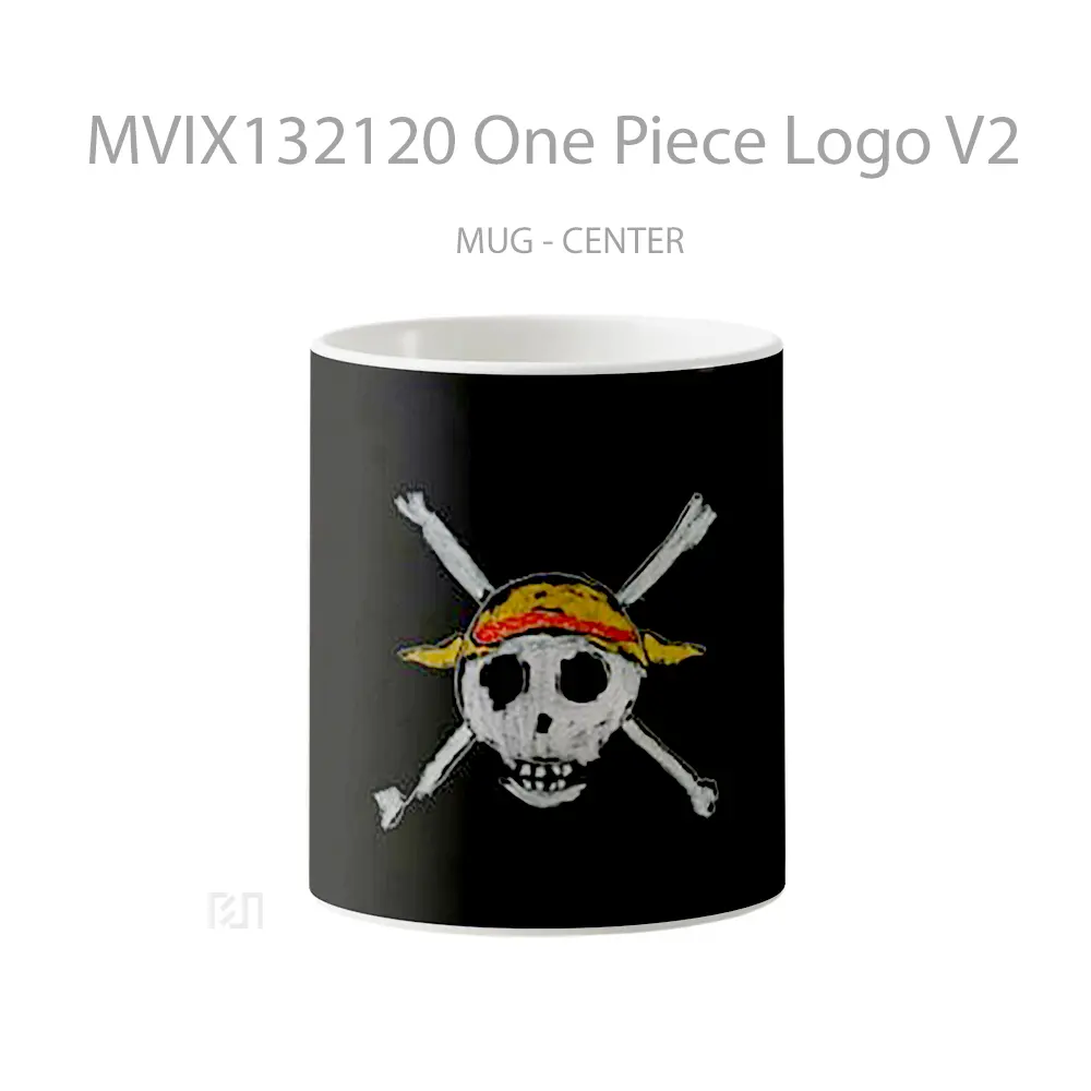 Mug One Piece Logo V2 Cangkir Anime