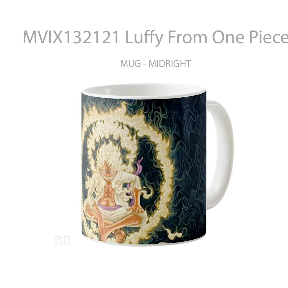 Mug Luffy From One Piece V2 Cangkir Anime - All-side / Desain