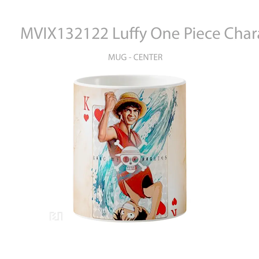 Mug Luffy One Piece Character Anime And Movie Cangkir Anime
