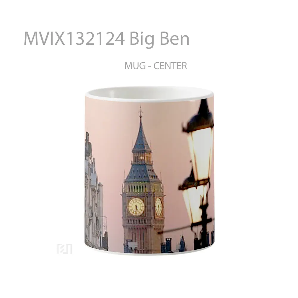 Mug Big Ben Gelas Keramik Unik