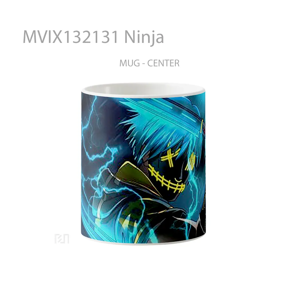 Mug Ninja Gelas Keramik Unik