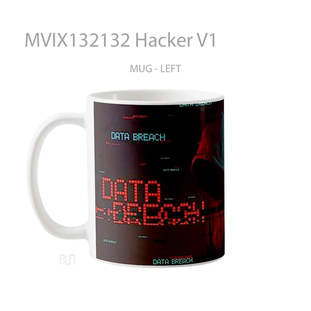 Mug Hacker V1 Gelas Keramik Unik - All-side / Desain