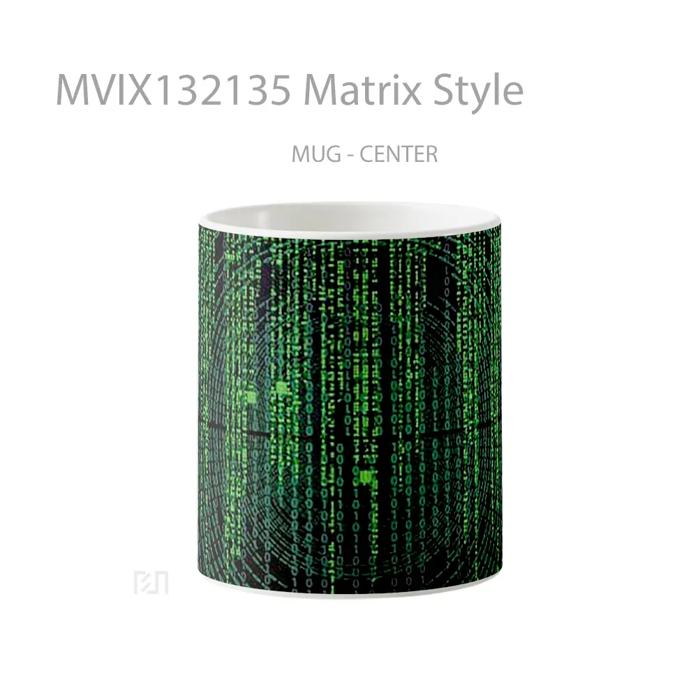Mug Matrix Style Gelas Film
