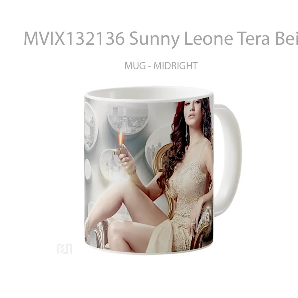 Mug Sunny Leone Tera Beimaan Love Gelas Keramik Unik - All-side / Desain