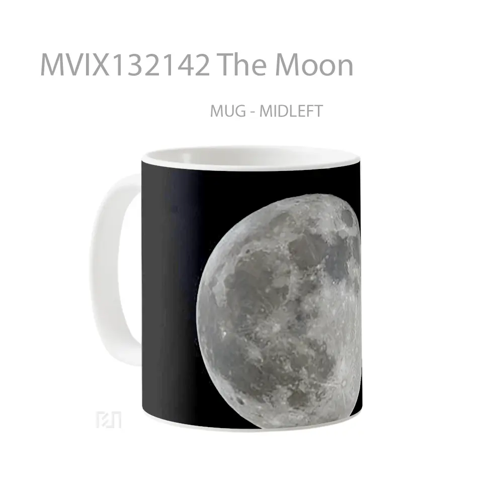 Mug The Moon Gelas Astronomi - All-side / Desain