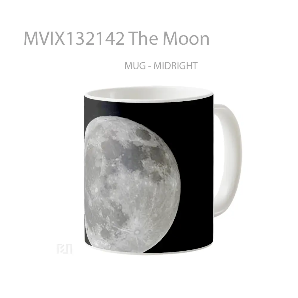 Mug The Moon Gelas Astronomi - All-side / Desain