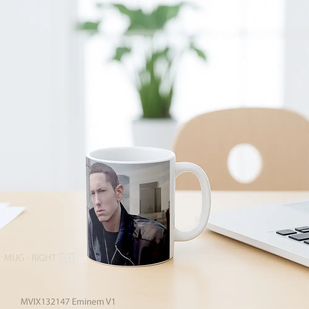 Mug Eminem V1 Gelas Keramik Unik - All-side / Desain