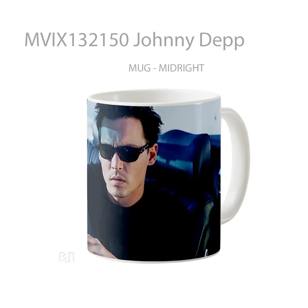 Mug Johnny Depp Gelas Selebriti - All-side / Desain