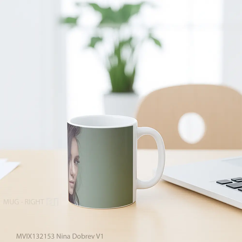 Mug Nina Dobrev V1 Gelas Keramik Unik - All-side / Desain