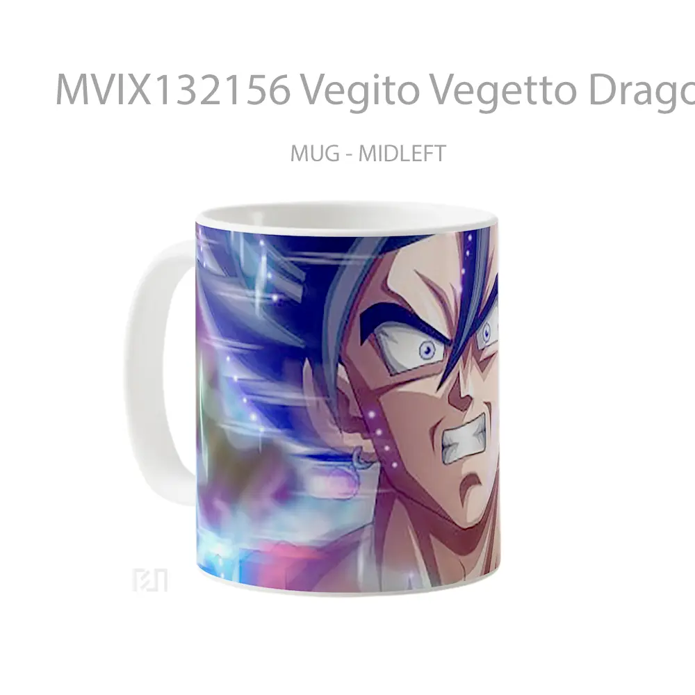 Mug Vegito Vegetto Dragon Ball Super Cangkir Anime - All-side / Desain