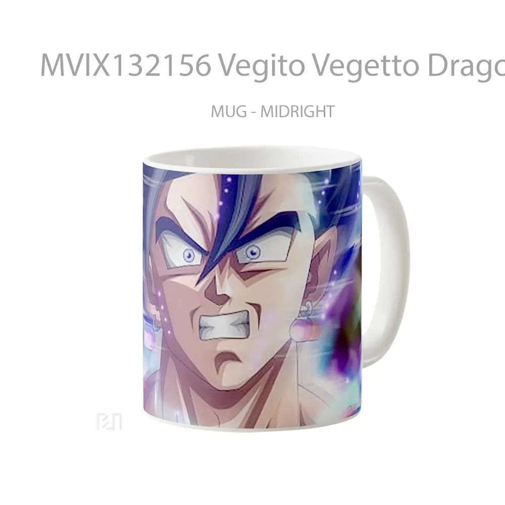 Mug Vegito Vegetto Dragon Ball Super Cangkir Anime - All-side / Desain
