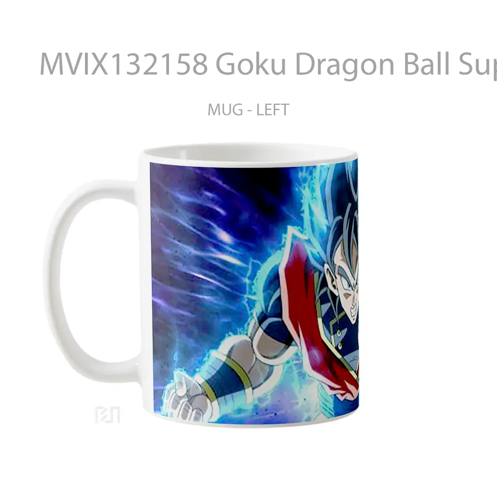 Mug Goku Dragon Ball Super V1 Cangkir Anime - All-side / Desain