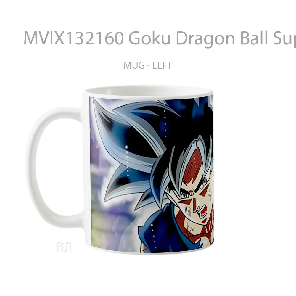 Mug Goku Dragon Ball Super V2 Cangkir Anime - All-side / Desain