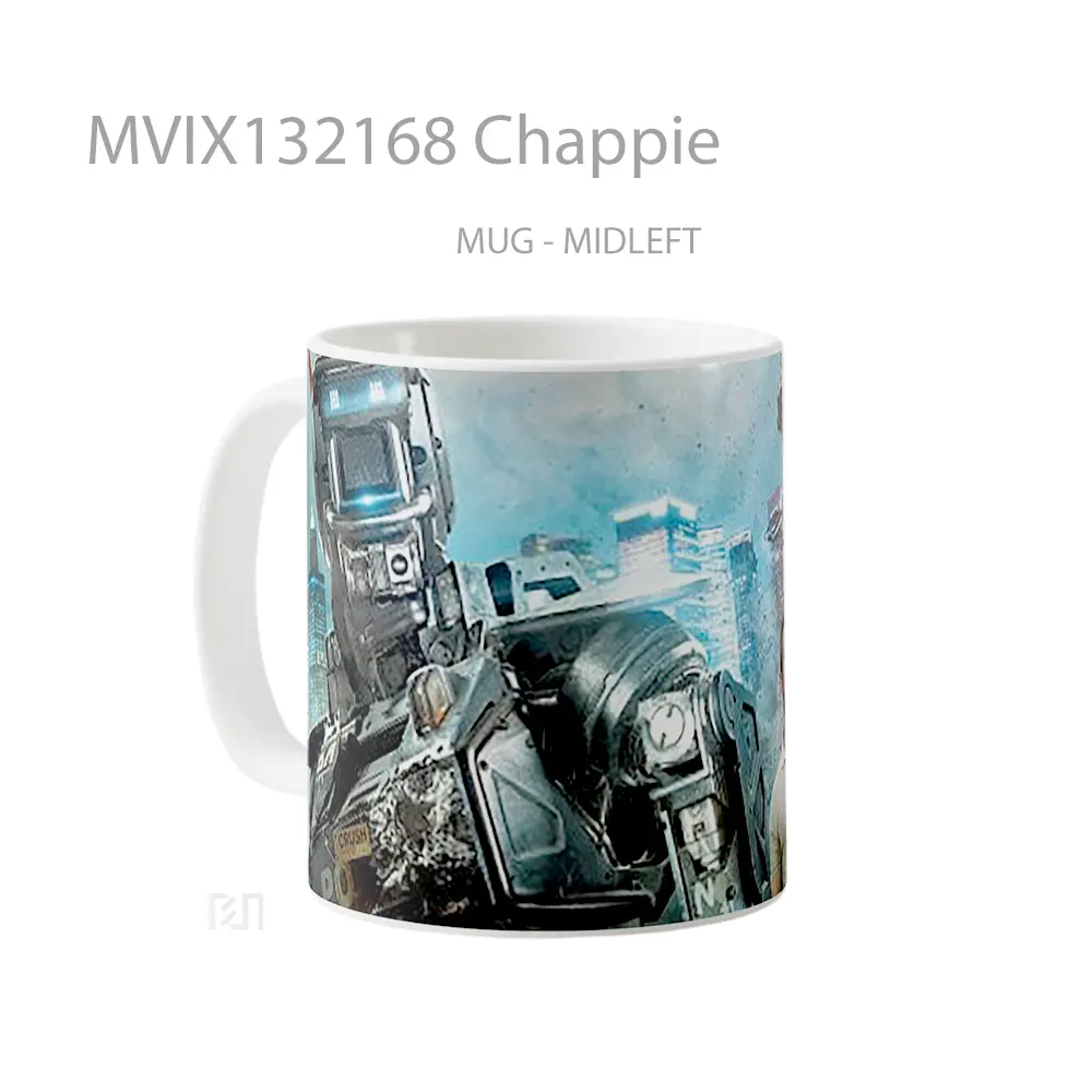 Mug Chappie Gelas Keramik Unik - All-side / Desain