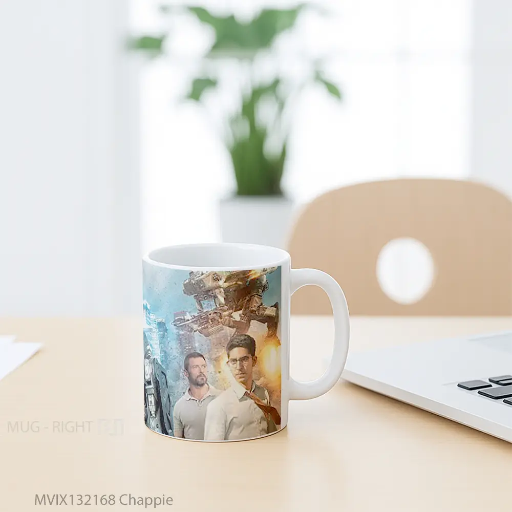 Mug Chappie Gelas Keramik Unik - All-side / Desain