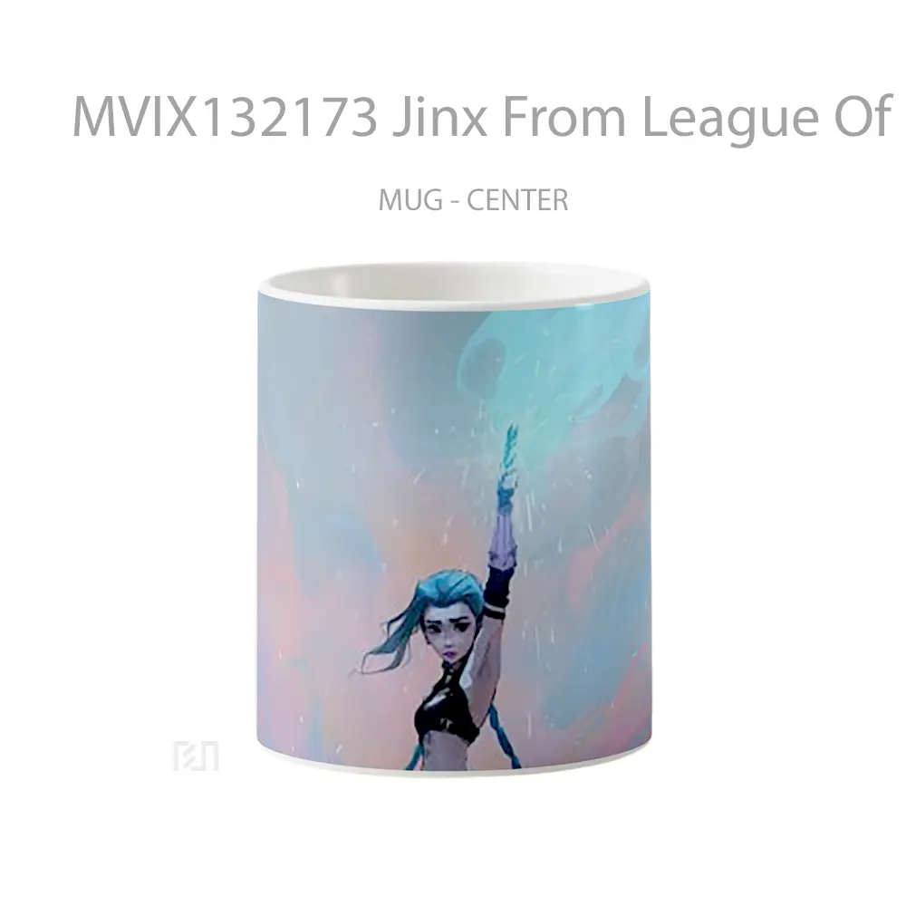 Mug Jinx From League Of Legends V1 Cangkir Gamer