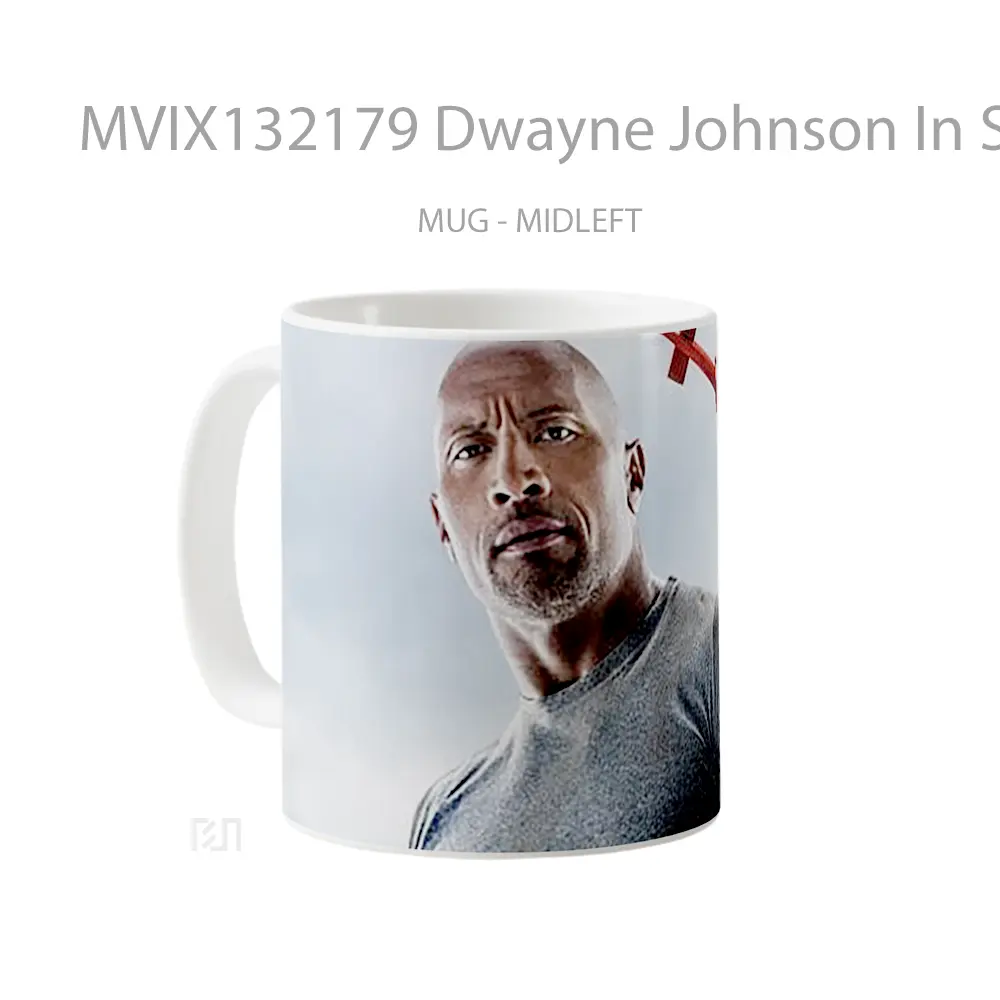 Mug Dwayne Johnson In San Andreas Gelas Keramik Unik - All-side / Desain