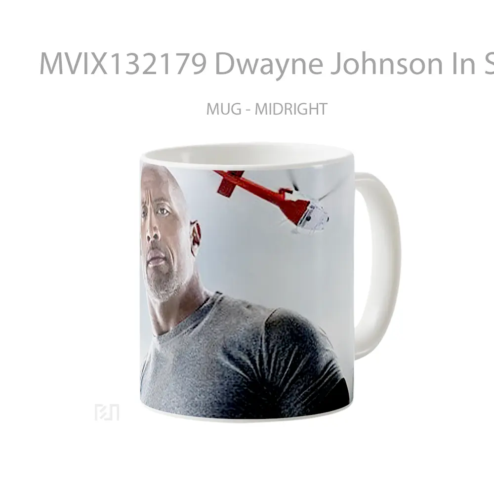 Mug Dwayne Johnson In San Andreas Gelas Keramik Unik - All-side / Desain