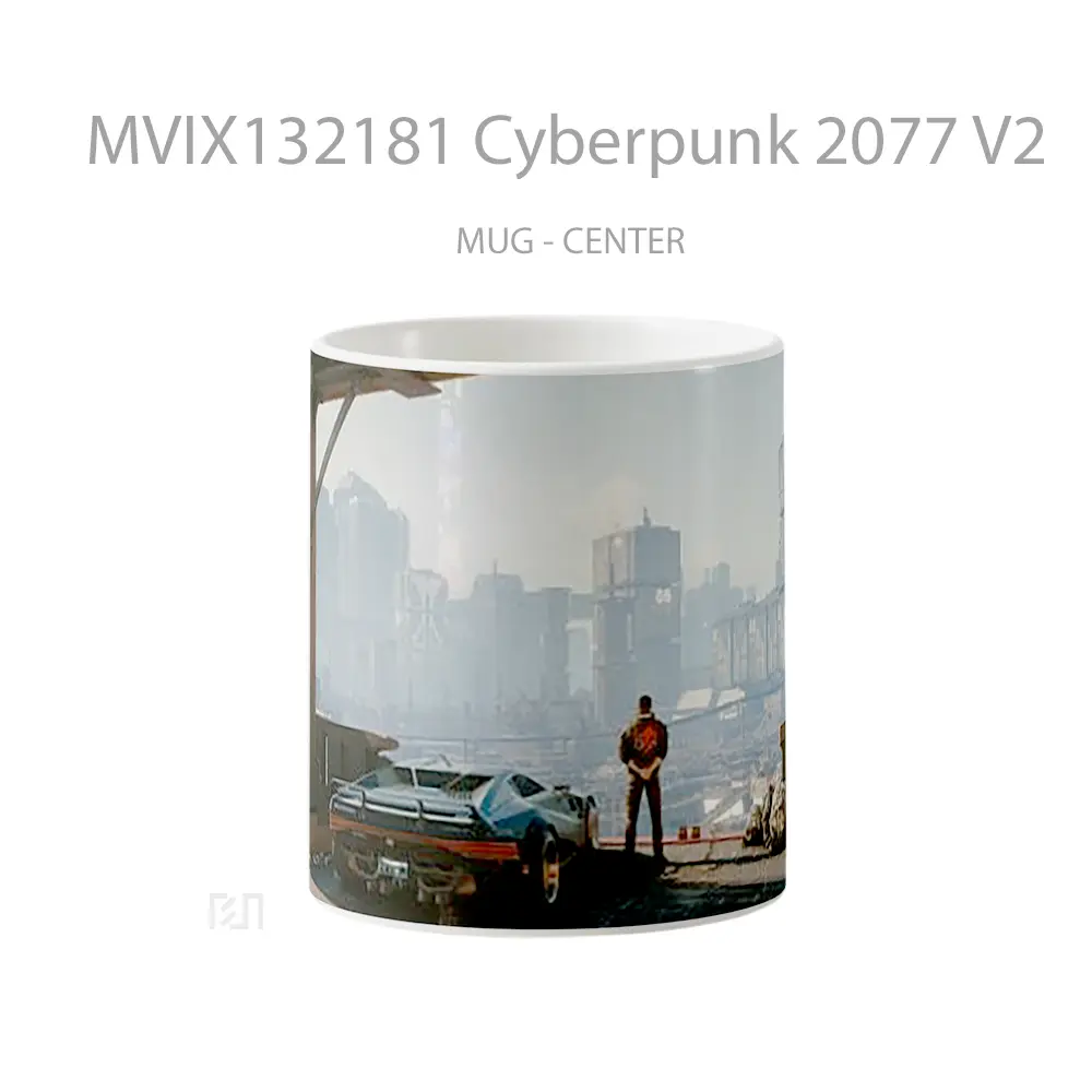 Mug Cyberpunk 2077 V2 Cangkir Gamer