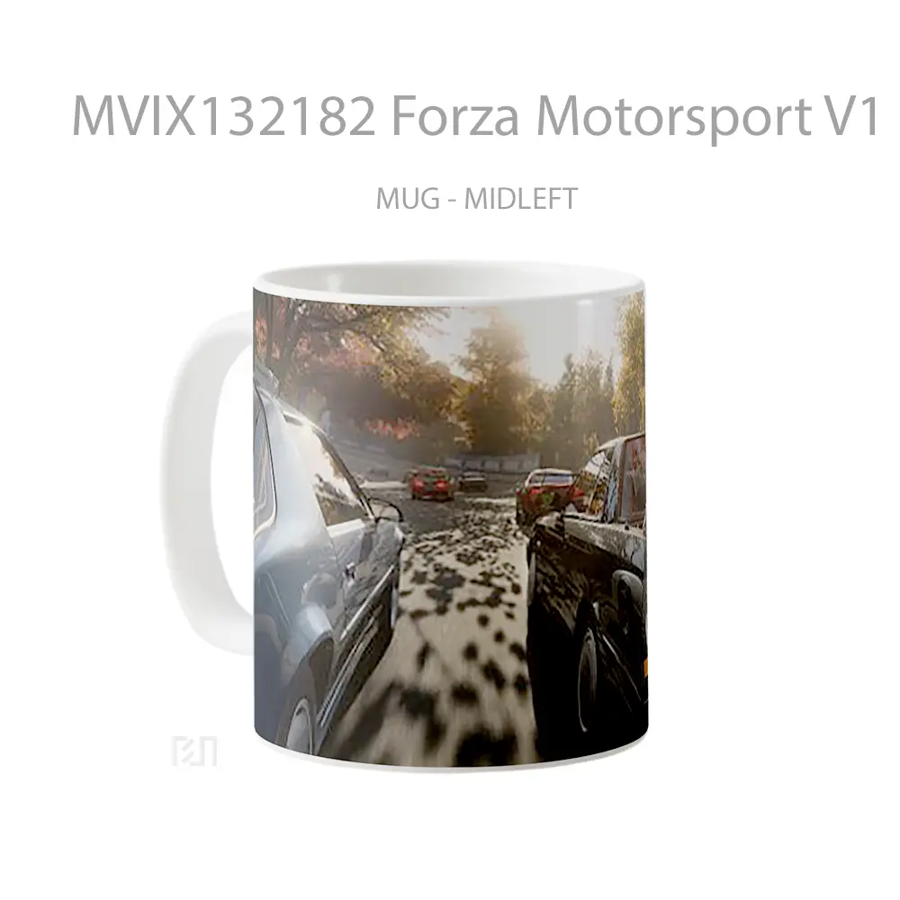 Mug Forza Motorsport V1 Gelas Keramik Unik - All-side / Desain
