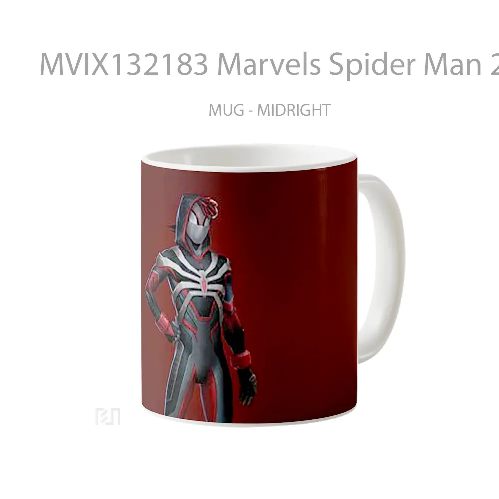 Mug Marvels Spider Man 2 Red Spectre Suit Gelas Superhero - All-side / Desain