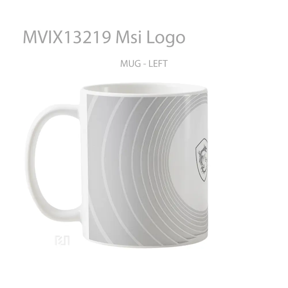 Mug Msi Logo Gelas Keramik Unik - All-side / Desain